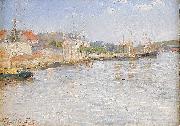 Elisabeth Warling Strandvagen Stockholm oil